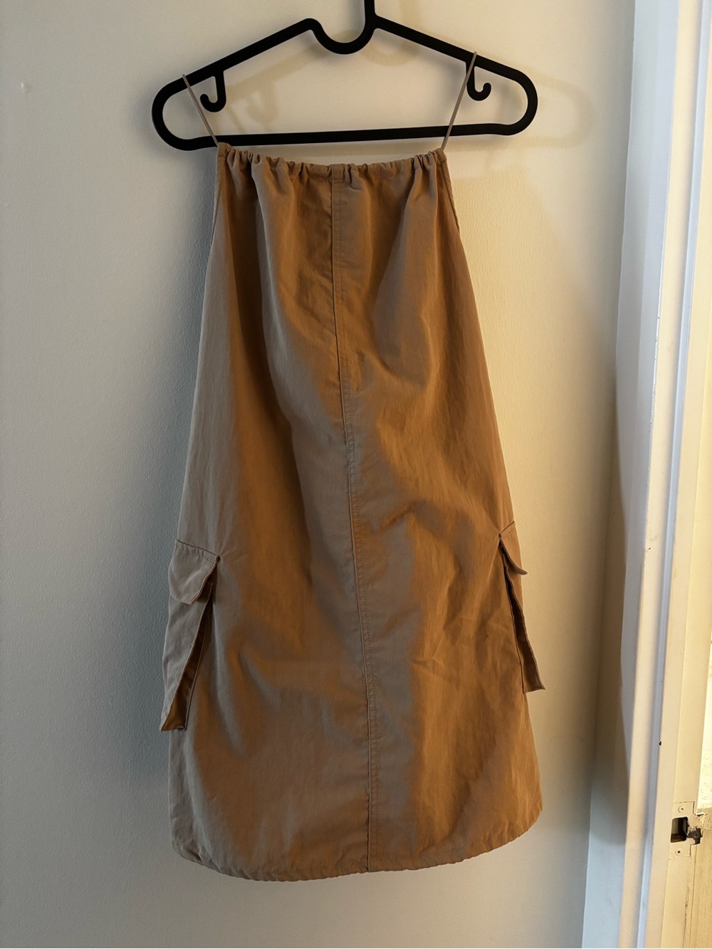 OAK + FORT Mini Dress Tan